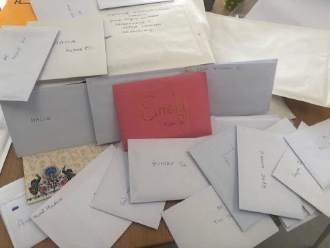Wymiana listów ze szkołą partnerską w Schalkau